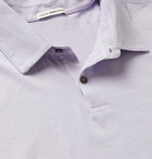 James Perse - Supima Cotton-Jersey Polo Shirt - Purple