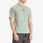 Napapijri Men's Split Logo T-Shirt in Green Mil G1