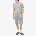Polo Ralph Lauren Men's All Over Pony Sleepwear T-Shirt in Grey Fog