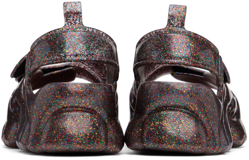【Melissa】Puff Sandal + Collina Strada ブラックBR36 Collina Strada x Melissa Puff Sandal - Matte Black | Garmentory