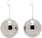 SIMONMILLER Silver Disco Drop Earrings