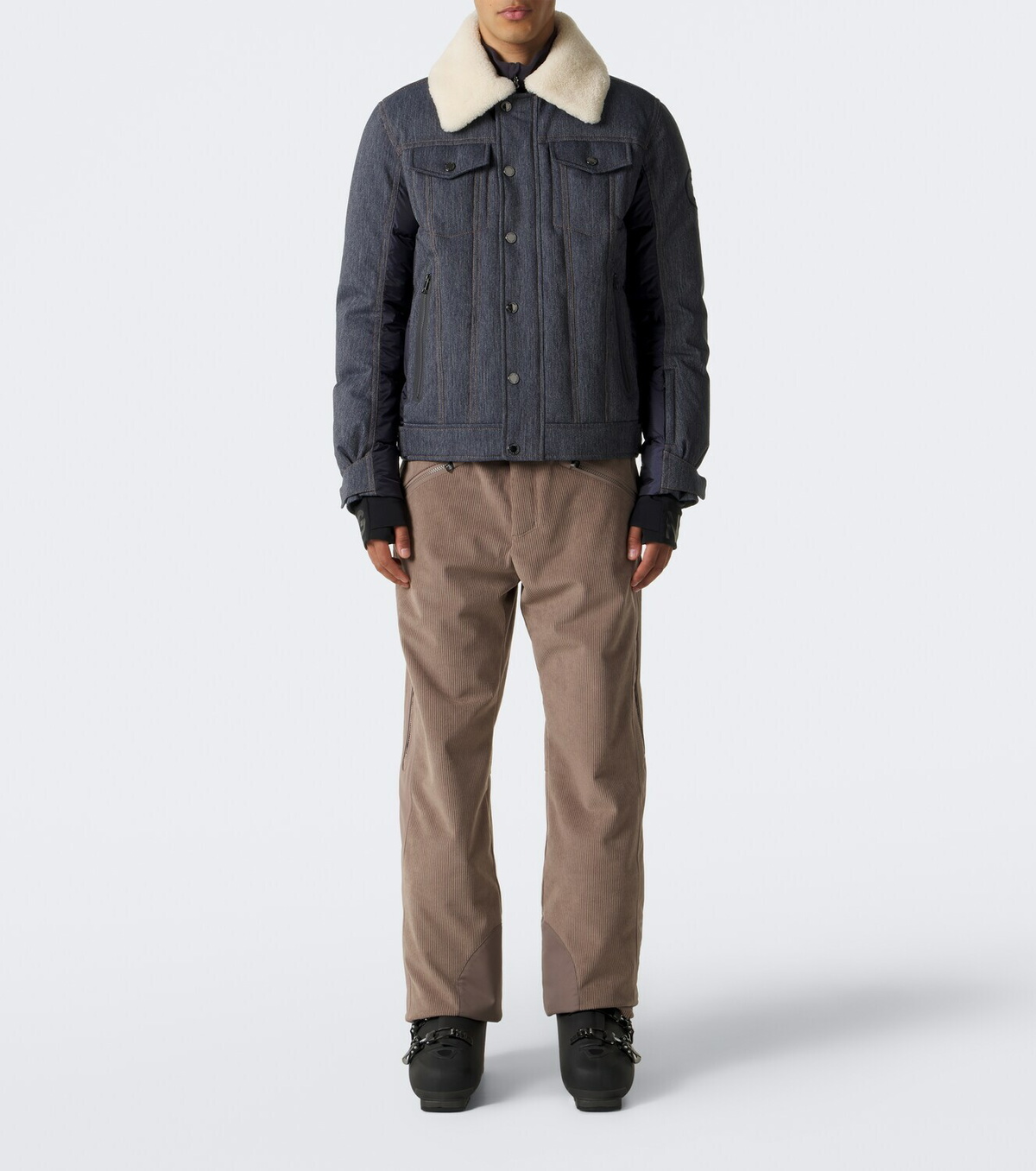 Bogner Corven belted corduroy ski pants