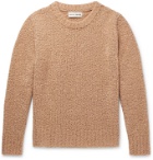 SALLE PRIVÉE - Aren Cashmere and Silk-Blend Bouclé Sweater - Brown