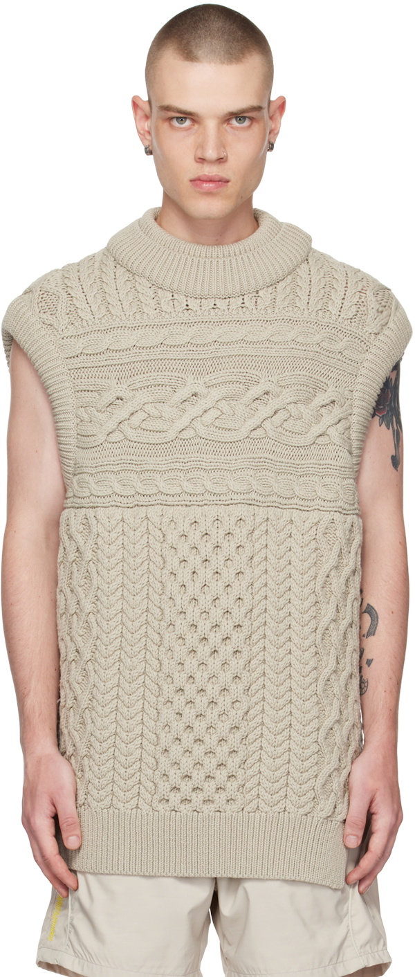Robyn Lynch Gray Oversized Vest