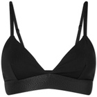 CDLP Women's Triangle Bralette in Black