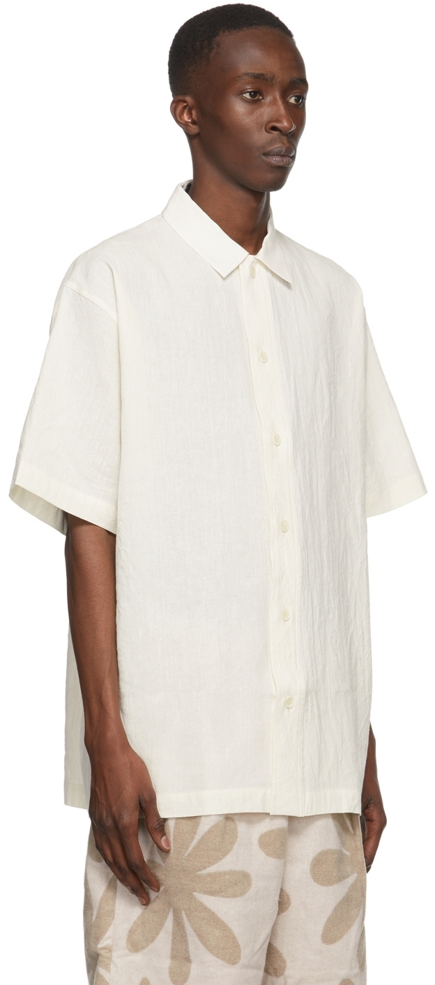 Jacquemus Off-White 'La Chemise Moisson' Short Sleeve Shirt Jacquemus