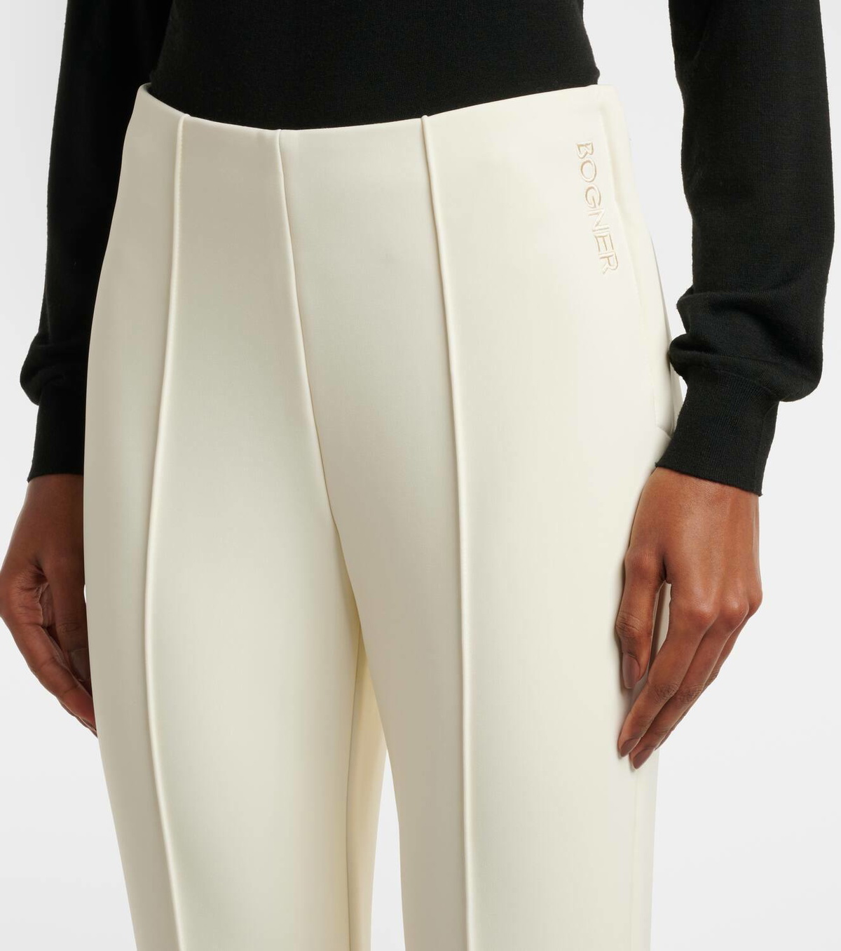 【Bogner】 Elaineプリントスキーレギンス BOGNER Elaine tech-twill tapered stirrup ski pants | NET-A