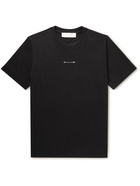 1017 ALYX 9SM - Logo-Print Cotton-Jersey T-Shirt - Black