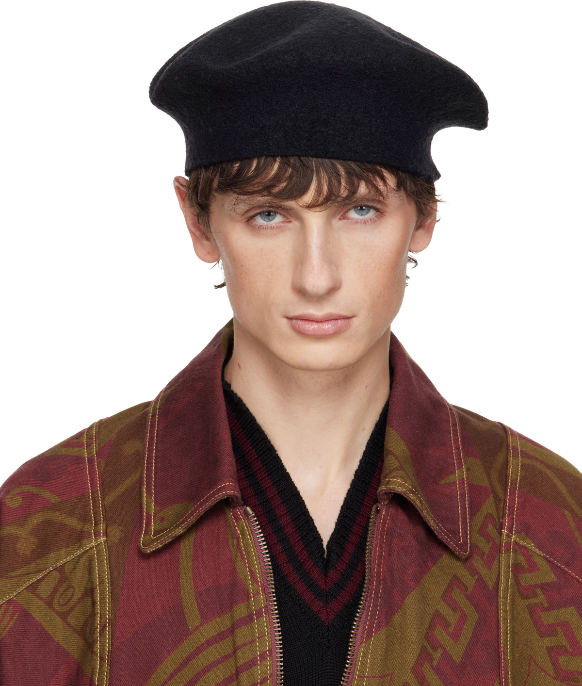 Vivienne Westwood Red Raffia Bucket Hat Vivienne Westwood