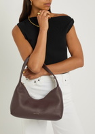 Mansur Gavriel Candy Baguette Leather Shoulder bag - Chocolate - One Size