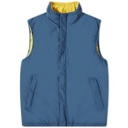 Beams Plus Men's CORDURA® Nylon MIL Puff Vest in Blue