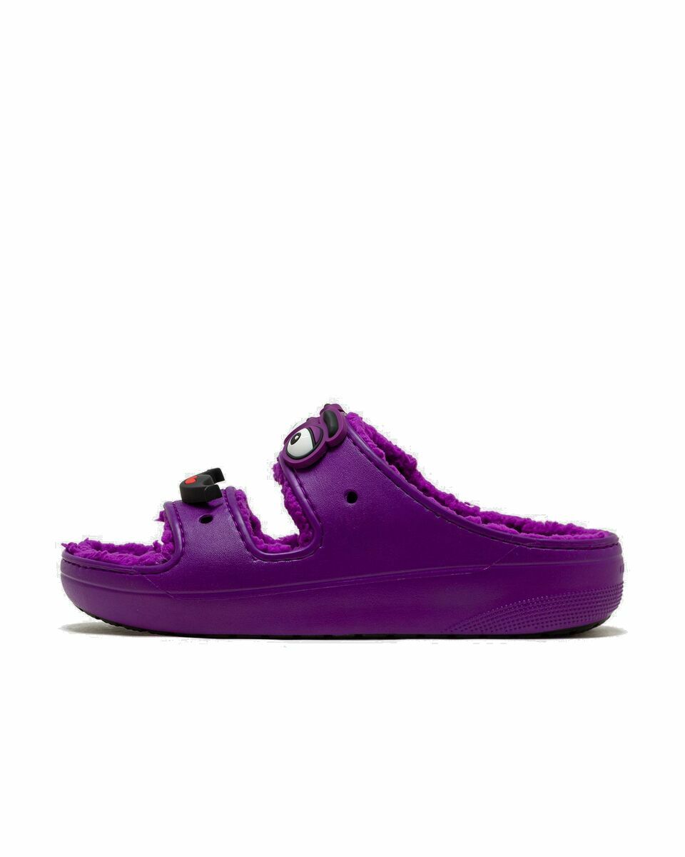Photo: Crocs Mc Donalds X Crocs Cozzzy Sandal Ppl Purple - Mens - Sandals & Slides