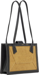 Recto Beige & Black Mini Envelope Bag