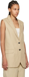 rag & bone Beige Odessa Vest