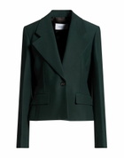 Ferragamo Womens Blazer Emerald in Green