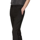 Fendi Black Wool Forever Fendi Trousers