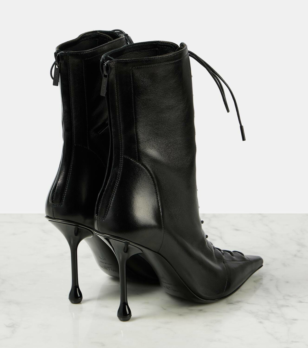 Jimmy choo lace up boots hotsell