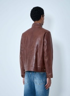 Levi's Leather Button-Up Jacket