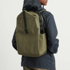 RAINS Clip Front Backpack in Marsh 