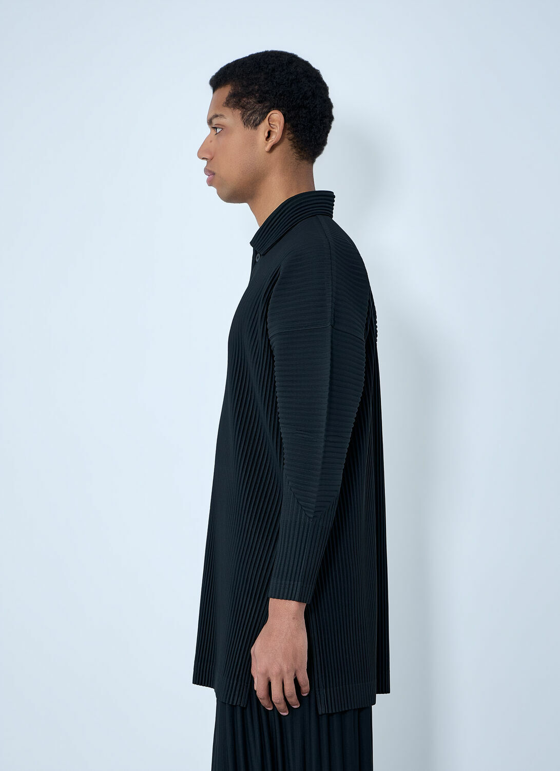 Homme Plissé Issey Miyake Pleated Polo Shirt