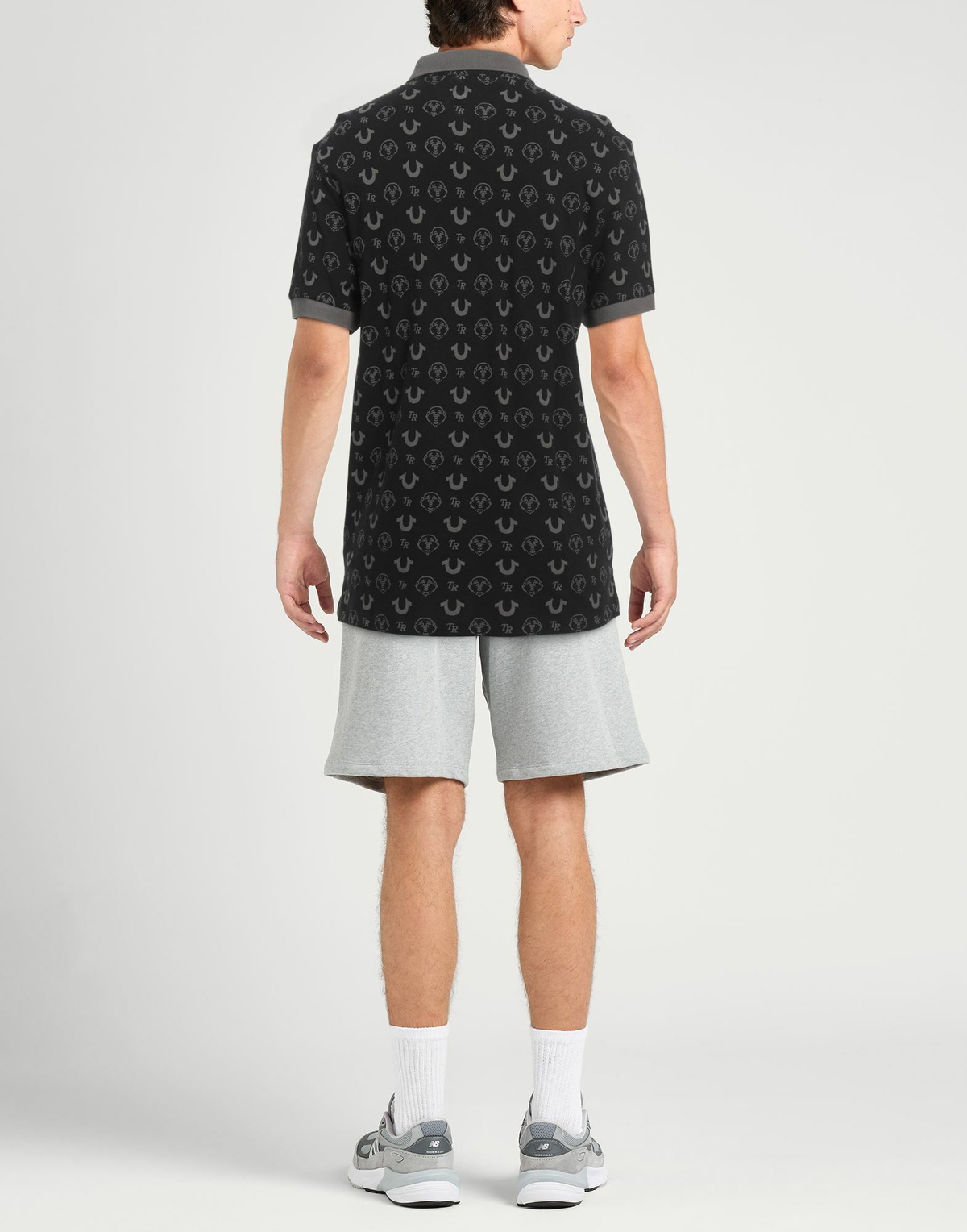 True Religion Mens Polo shirt in Black