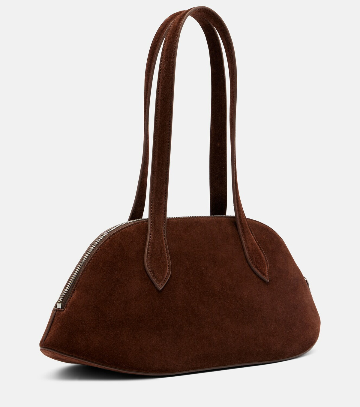 Aesther Ekme Cosmo suede bowling bag