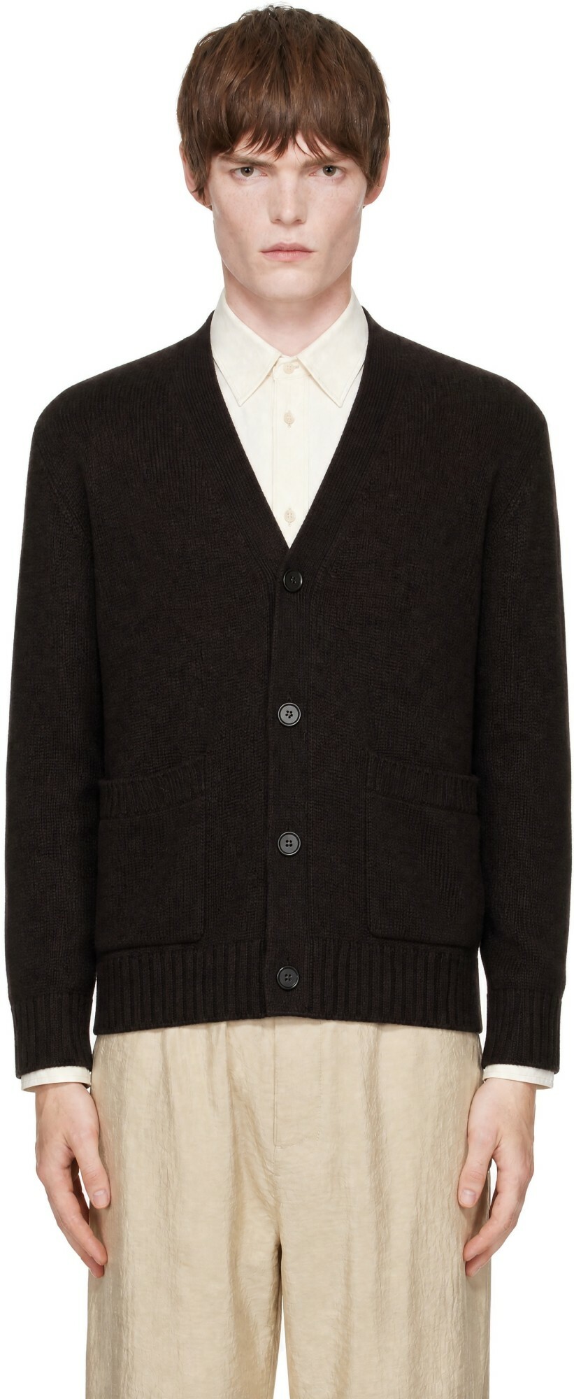 LISA YANG Brown Wilson Cardigan