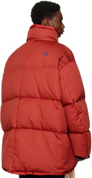 ADER error Red Dello Down Jacket