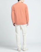 Crossley Mens Sweatshirt in Salmon pink
