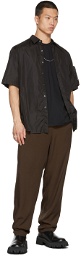 AMBUSH Black Sleeve Pocket Short Sleeve Shirt