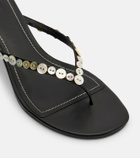 Staud Freja leather thong sandals