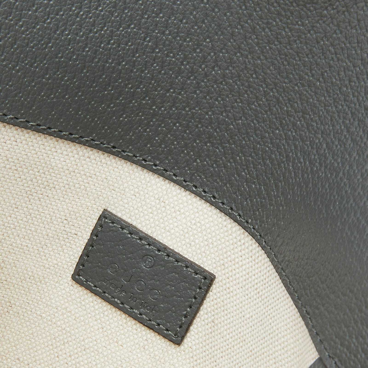 Gucci Men's GG Supreme Jacquard Belt Bag in Grey/Black