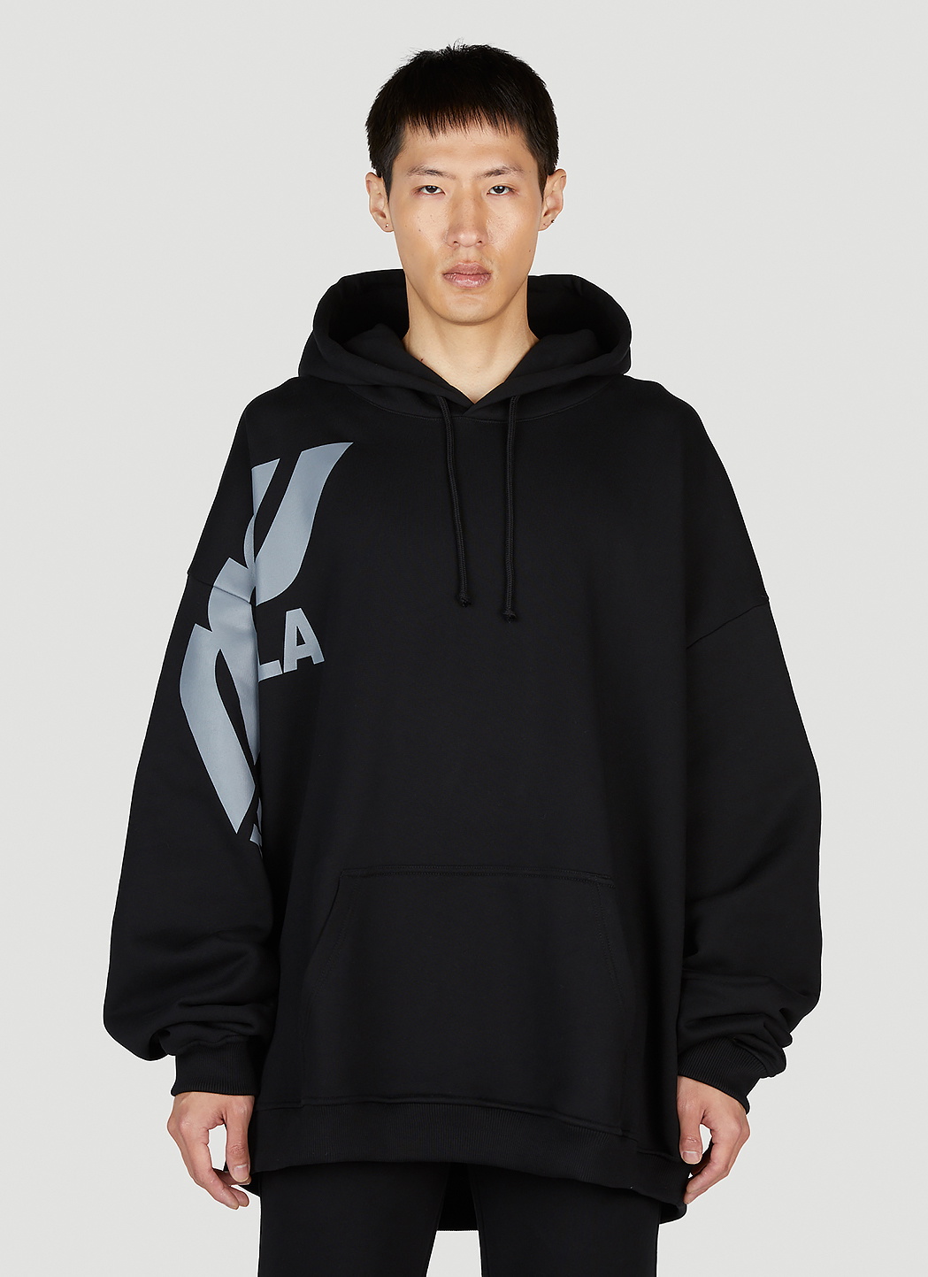Mowalola Logo Print Hooded Sweatshirt Mowalola