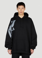 Mowalola Logo Print Hooded Sweatshirt