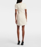 Versace Medusa '95 cotton-blend tweed minidress