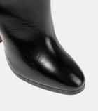 Vivienne Westwood Midas printed leather knee-high boots