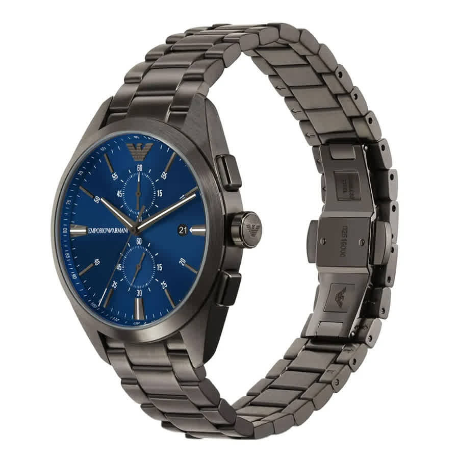Emporio Armani Chronograph Quartz Blue Dial Mens Watch AR11481