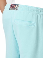 MC2 Saint Barth Man Water Green Cotton Bermuda