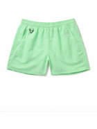 Nike - ACG Reservoir Goat Wide-Leg Logo-Embroidered Nylon Shorts - Green