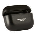 Saint Laurent Black Logo Airpods Pro Case