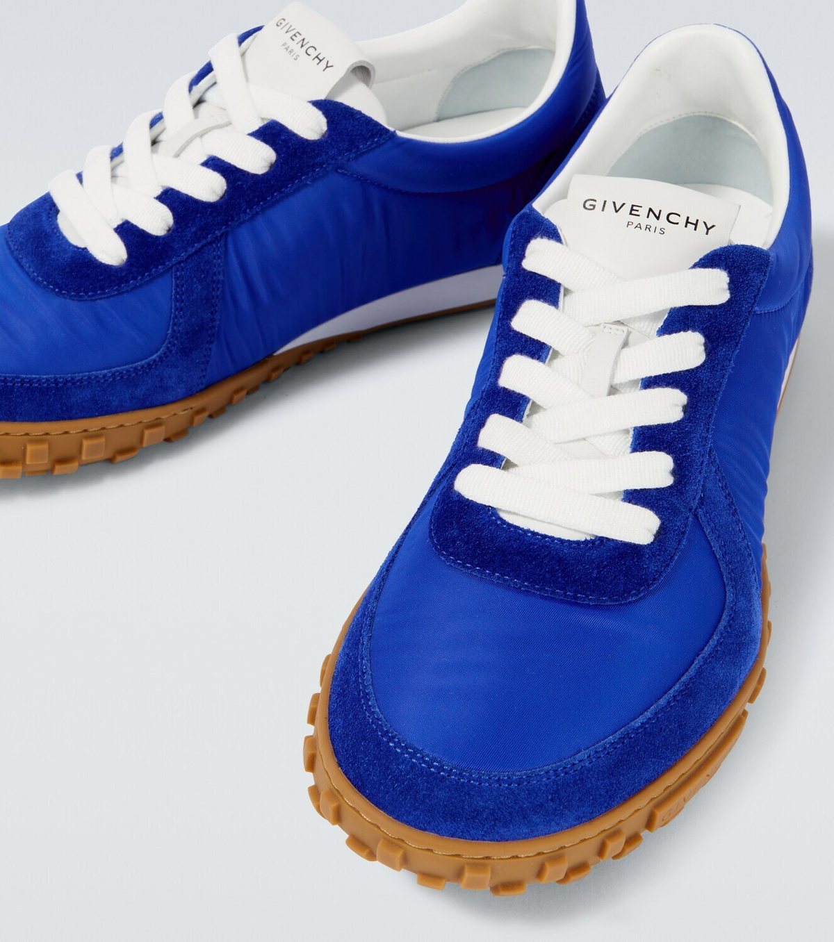 Givenchy Glide suede-trimmed sneakers