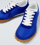 Givenchy Glide suede-trimmed sneakers