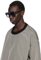 RETROSUPERFUTURE Gray Piscina Stoned Sunglasses