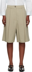 Cordera Green Tailoring Bermuda Shorts