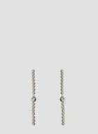 Y/Project - Bead Branch Earrings in Silver