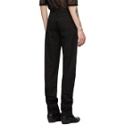 Yang Li Black 5 Pocket Contrast Trousers