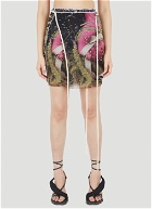 x Lucie Stahl Printed Skirt in Brown