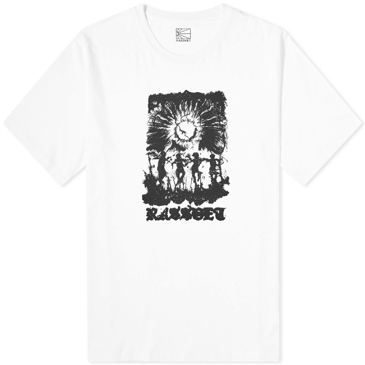 Photo: PACCBET Men's Sun Dance T-Shirt in White