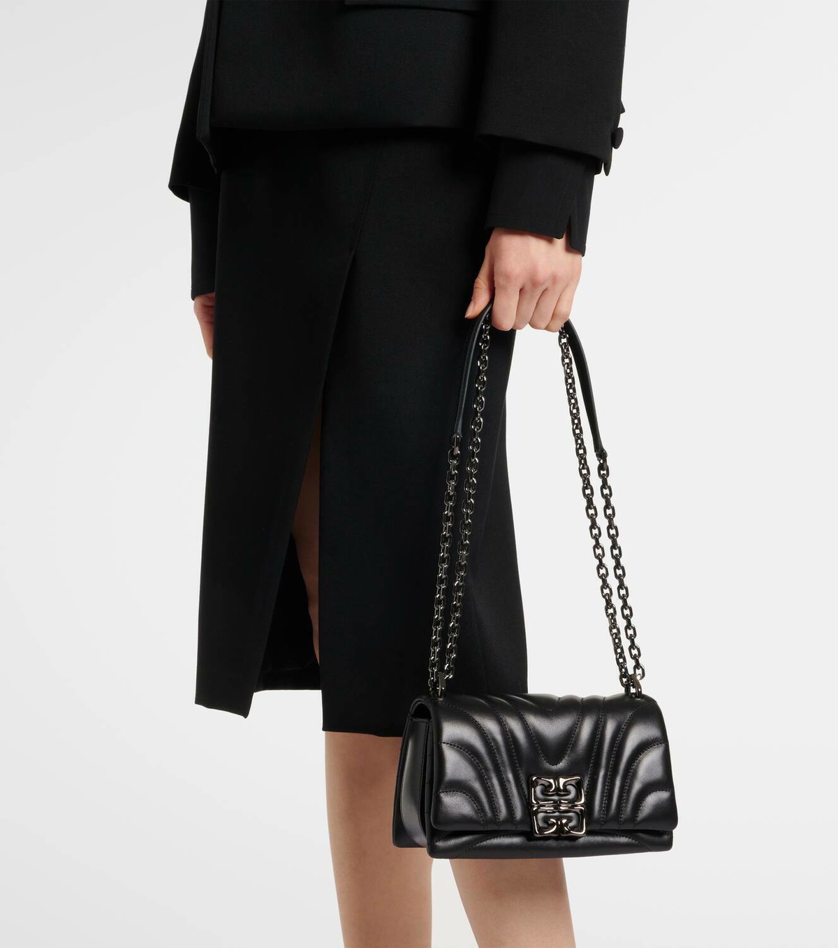 Givenchy 4G Soft Small matelassé leather crossbody bag
