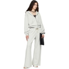 Fear of God ESSENTIALS Gray Full Zip Hoodie